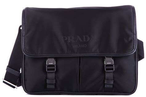 prada men's nylon cross-body messenger shoulder bag|Prada cross body bag women.